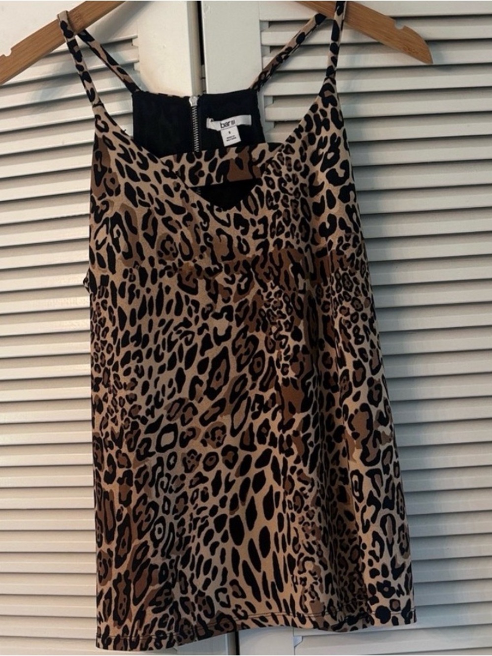 Bar III Leopard Print Camisole Top